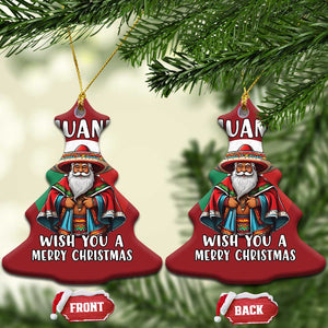 Funny Xmas Mexican Santa Christmas Ornament I Juanna Wish You A Merry Xmas TS11 Christmas Tree Red Print Your Wear