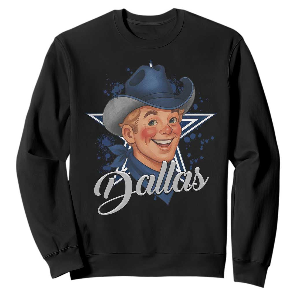 DFC Game Day Sweatshirt Funny Blue Star Sport Fan Football Game TS11 Black Print Your Wear