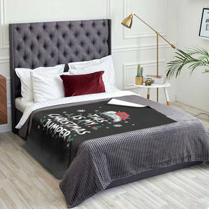 Funny British Christmas Throw Blanket This Is My Christmas Jumper TS11 Print Your Wear