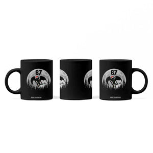 Funny Jersey Devil 67 Christmas Santa Hat Moon Night Stroll Coffee Mug TS11 Print Your Wear