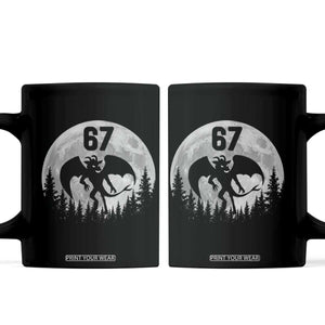 Funny Jersey Devil 67 Moon Night Stroll Coffee Mug TS11 Black Print Your Wear