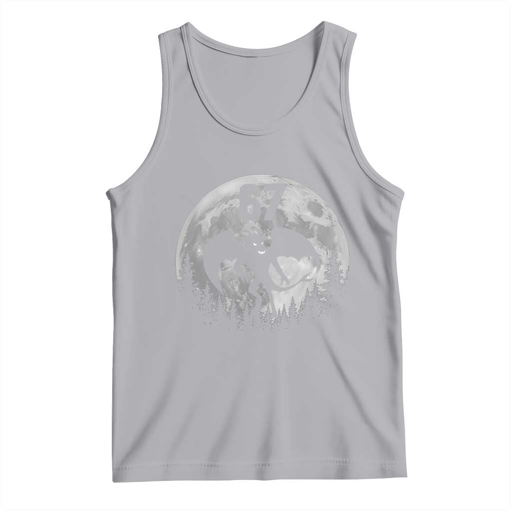 Funny Jersey Devil 67 Moon Night Stroll Tank Top TS11 Athletic Heather Print Your Wear