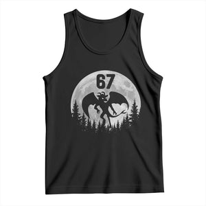 Funny Jersey Devil 67 Moon Night Stroll Tank Top TS11 Black Print Your Wear