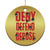 Deny Defend Depose Christmas Ornament Bullet Holes TS11 Print Your Wear