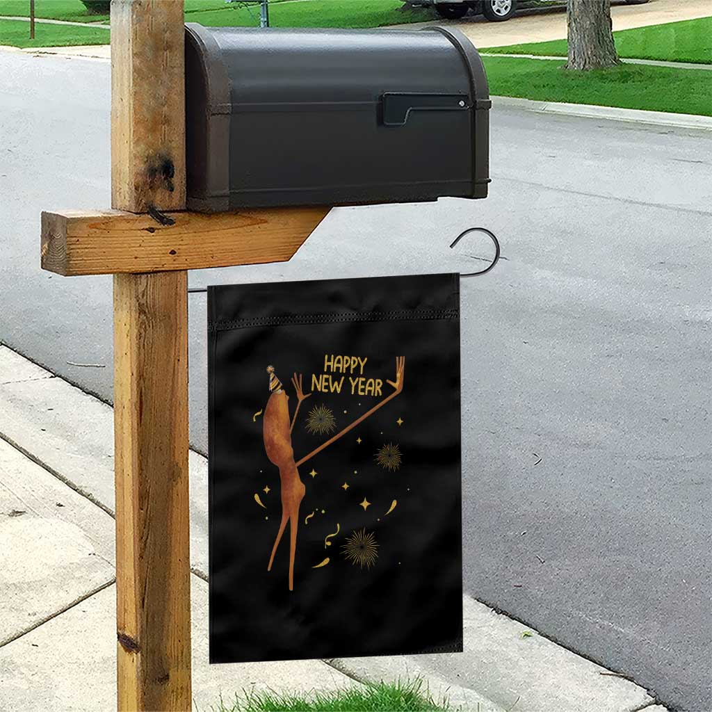 Funny Marcus The Worm New Year Garden Flag Happy New Year NYE Party Firework TS11 Print Your Wear