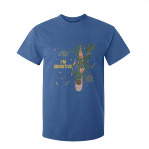 Funny Marcus The Worm New Year T Shirt For Kid I Am Sensitive NYE Party Firework TS11 Royal Blue Print Your Wear