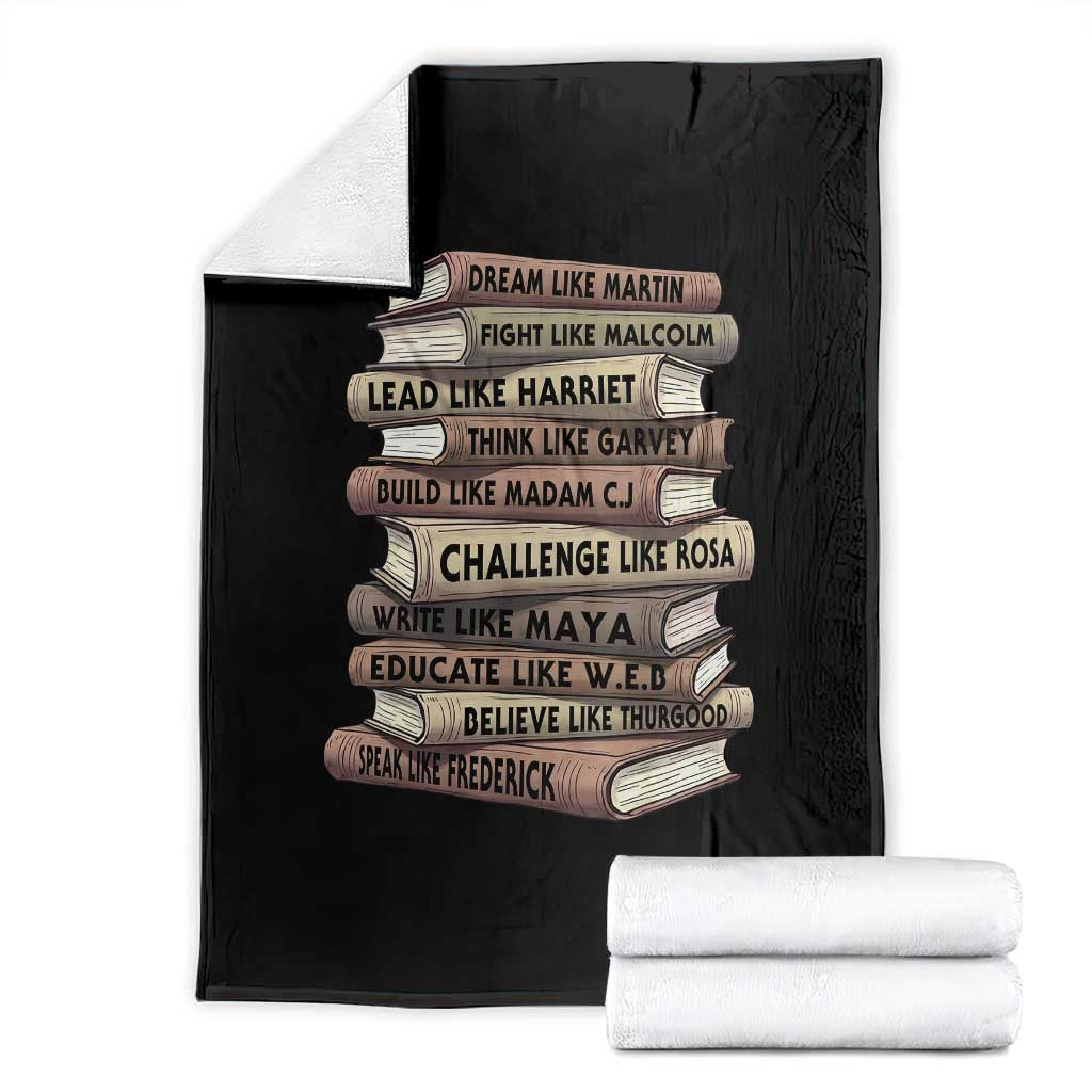 Black History Month African American Leaders Teacher Book Lover Throw Blanket TS11 Black Print Your Wear
