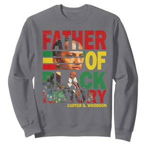Carter G Woodson Sweatshirt Father Of Black History Month TS11 Charcoal Print Your Wear