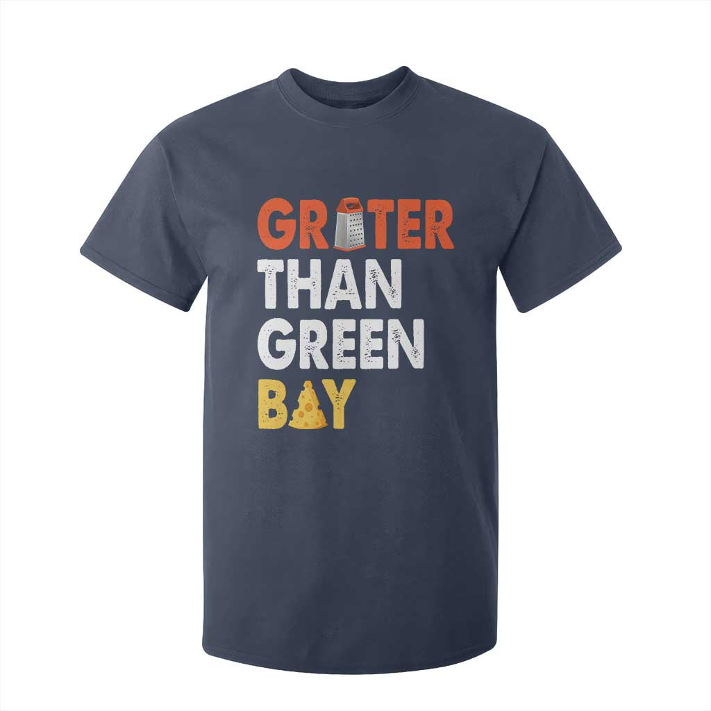 Funny Greater Than Green Bay Cheese Grate T Shirt For Kid TS11 Navy Print Your Wear