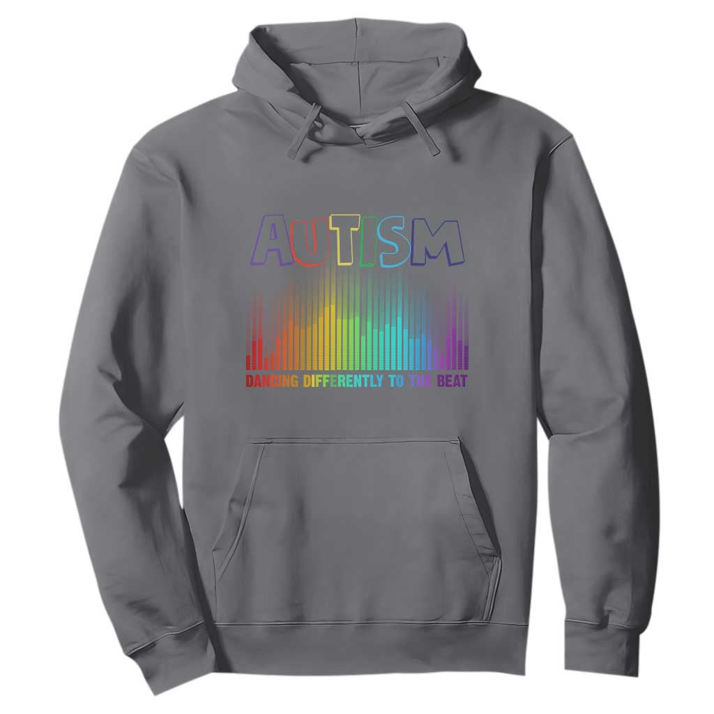 Autism Awareness Hoodie Autism Dancing Differently To The Beat TS11 Charcoal Print Your Wear