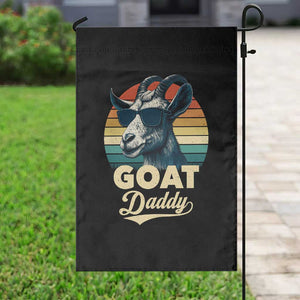 Goat Daddy Garden Flag Funny Goat Father Retro Vintage TS11 Print Your Wear