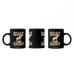 Goat Daddy Coffee Mug Funny Goat Father Vintage TS11 Print Your Wear