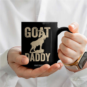 Goat Daddy Coffee Mug Funny Goat Father Vintage TS11 Print Your Wear
