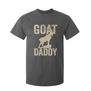 Goat Daddy T Shirt For Kid Funny Goat Father Vintage TS11 Dark Heather Print Your Wear