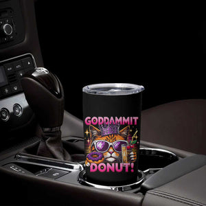 Funny Goddammit Cat Princess Meme Tumbler Cup Cartoon Style TS11 Print Your Wear