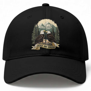 Funny Jackie And Shadow Eagle Family Matching Baseball Cap Eagle Lover TS11 Print Your Wear