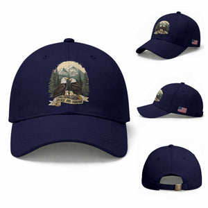 Funny Jackie And Shadow Eagle Family Matching Baseball Cap Eagle Lover TS11 Baseball Cap Universal Fit Dark Blue Print Your Wear