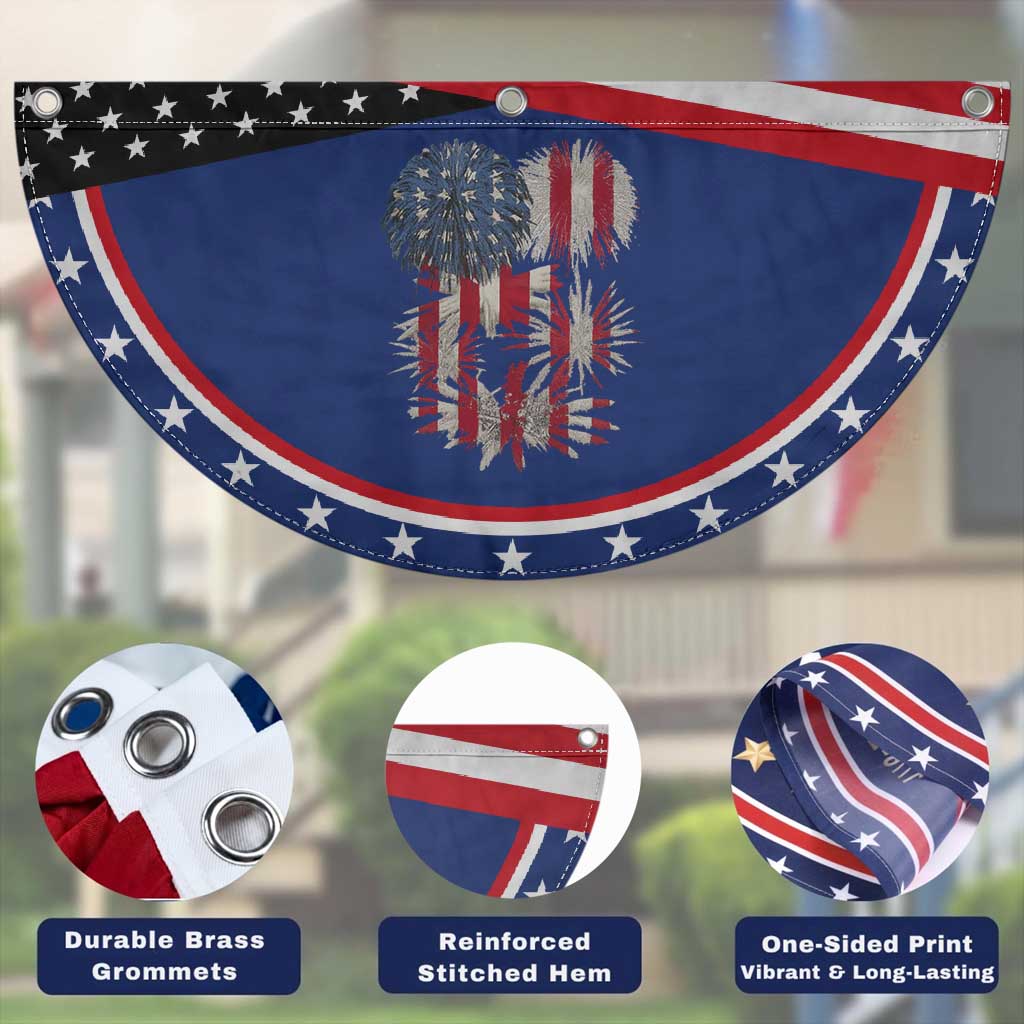 Funny American Fireworks July 4th US Flag Patriotic Fan Flag TS11 Print Your Wear
