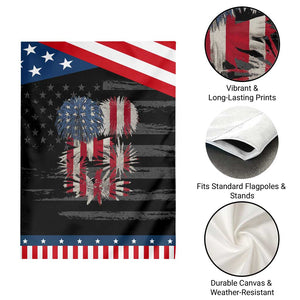 Funny American Fireworks Patriotic July 4th US Flag Garden Flag TS11 Print Your Wear