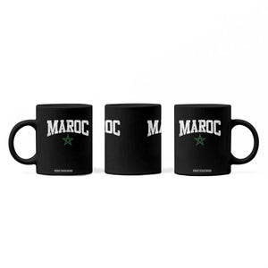 Morocco Maroc Pride Coffee Mug Moroccan Heritage Vintage Green Star TS11 Print Your Wear