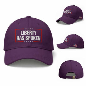 Liberty Has Spoken Funny Basketball Pointing Meme Baseball Cap TS11 Baseball Cap Universal Fit Purple Print Your Wear