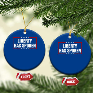 Liberty Has Spoken Funny Basketball Pointing Meme Ceramic Ornament TS11 1pc Blue Print Your Wear