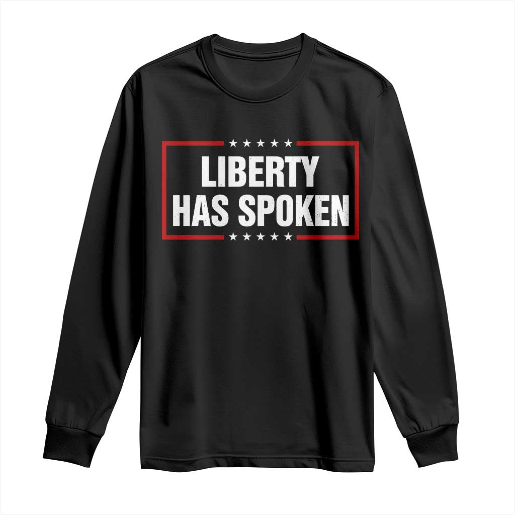 Liberty Has Spoken Funny Basketball Pointing Meme Long Sleeve Shirt TS11 Black Print Your Wear