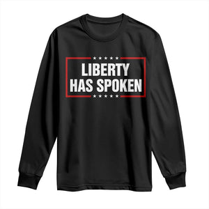 Liberty Has Spoken Funny Basketball Pointing Meme Long Sleeve Shirt TS11 Black Print Your Wear