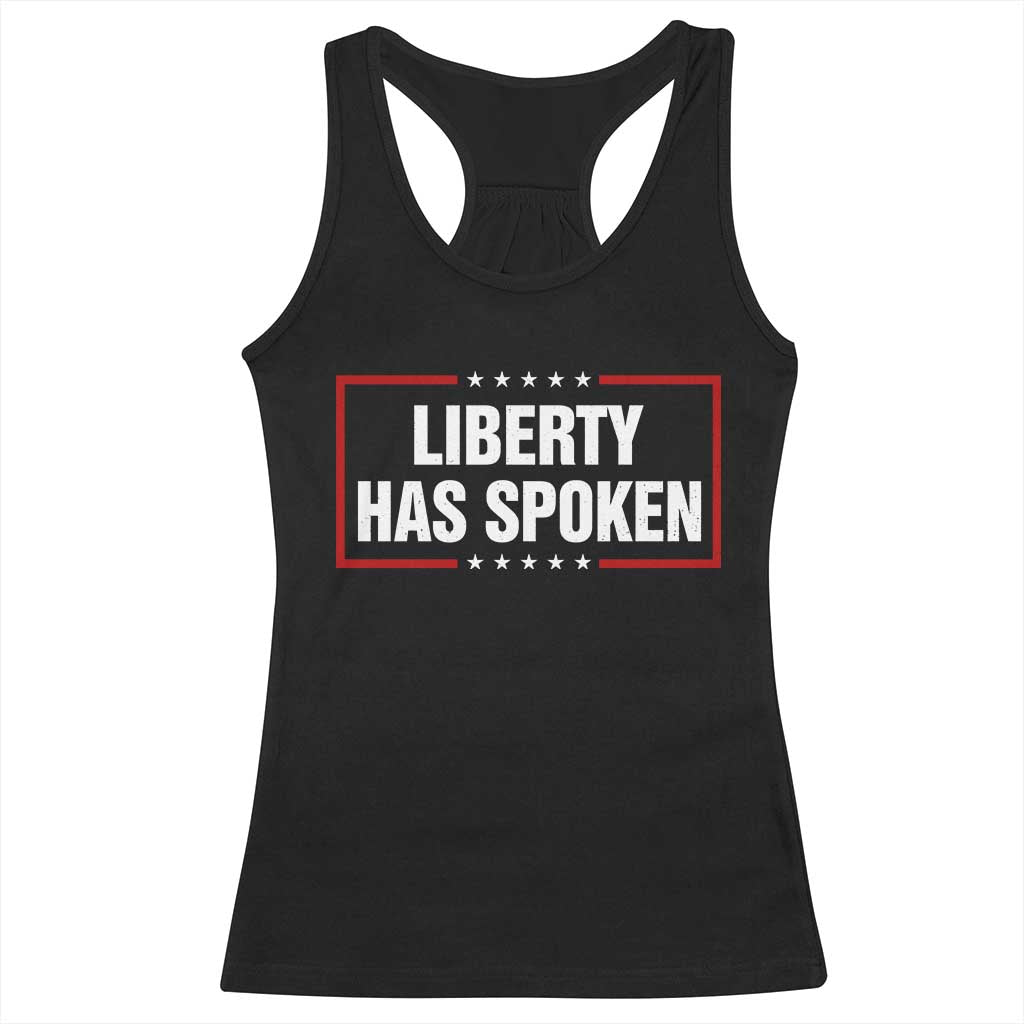 Liberty Has Spoken Funny Basketball Pointing Meme Racerback Tank Top TS11 Black Print Your Wear