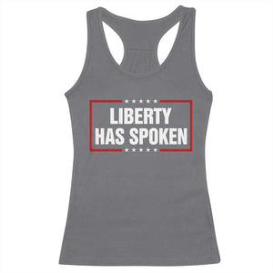 Liberty Has Spoken Funny Basketball Pointing Meme Racerback Tank Top TS11 Charcoal Print Your Wear