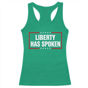 Liberty Has Spoken Funny Basketball Pointing Meme Racerback Tank Top TS11 Irish Green Print Your Wear