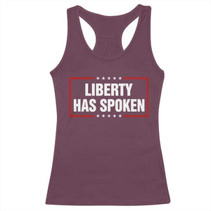 Liberty Has Spoken Funny Basketball Pointing Meme Racerback Tank Top TS11 Maroon Print Your Wear