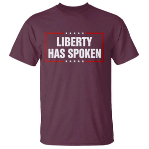 Liberty Has Spoken Funny Basketball Pointing Meme T Shirt TS11 Maroon Print Your Wear
