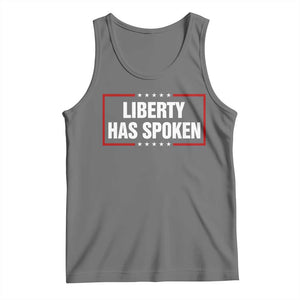 Liberty Has Spoken Funny Basketball Pointing Meme Tank Top TS11 Black Heather Print Your Wear