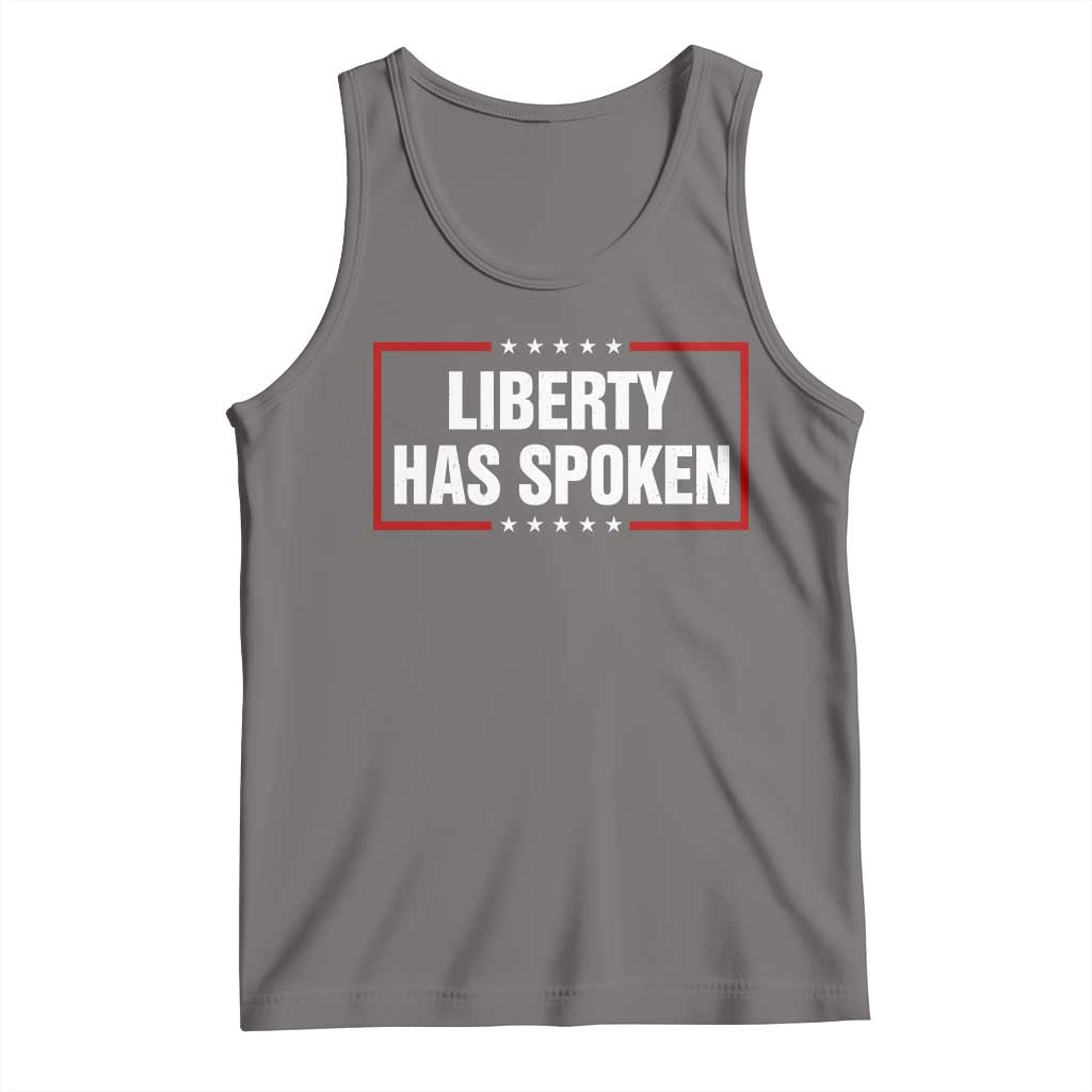 Liberty Has Spoken Funny Basketball Pointing Meme Tank Top TS11 Deep Heather Print Your Wear