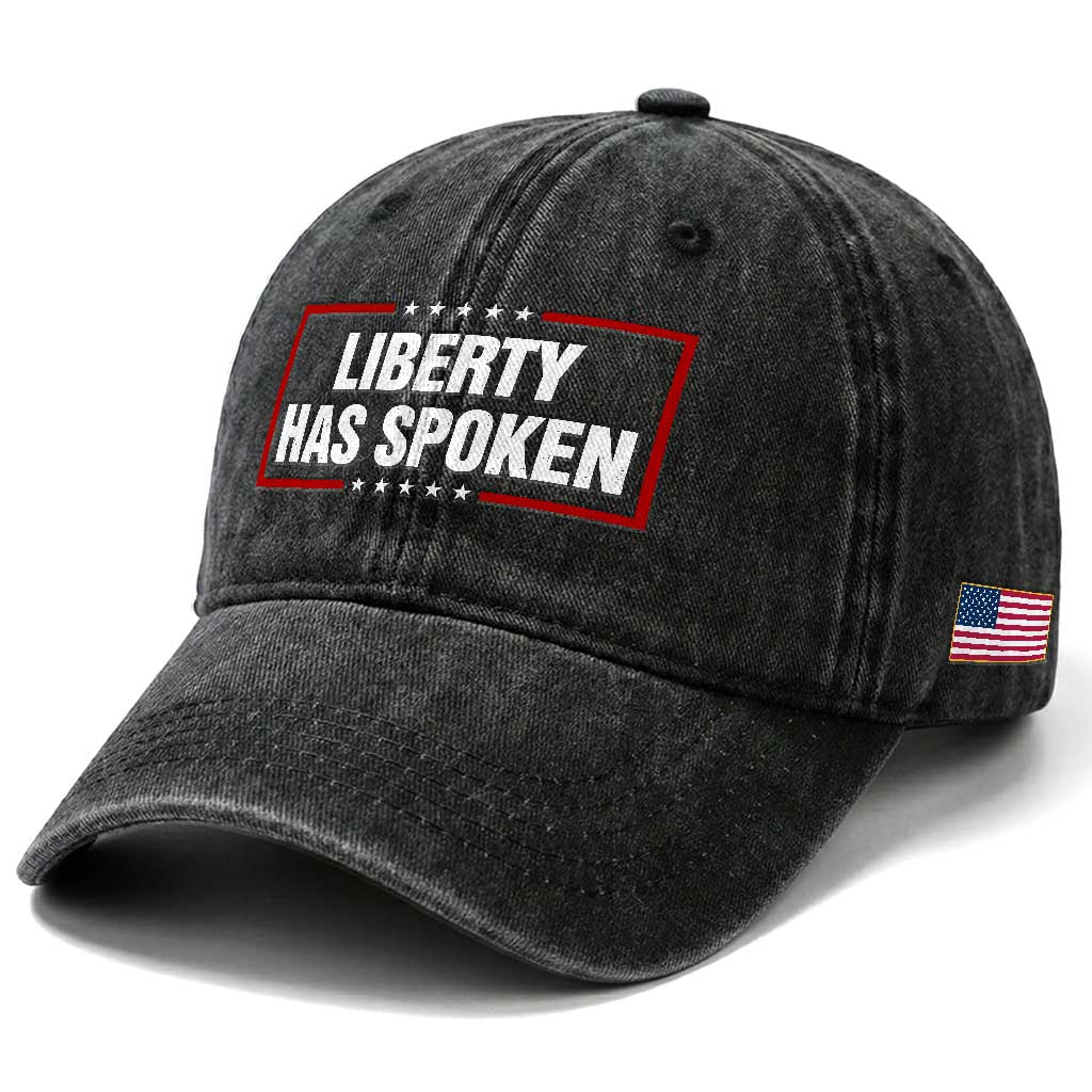 Liberty Has Spoken Funny Basketball Pointing Meme Washed Cotton Baseball Cap TS11 Print Your Wear