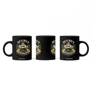 Scurvy When Life Doesnt Give You Lemons Coffee Mug Funny Pirate Lemon Vitamin C TS11 Print Your Wear