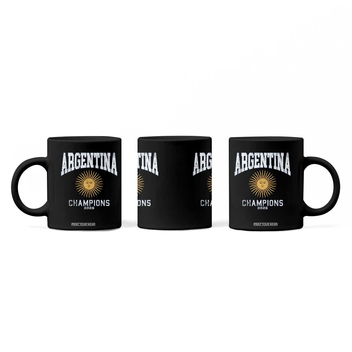 Argentina Champions 2026 Coffee Mug Argentinian Pride Vintage Sol De Mayo TS11 Print Your Wear