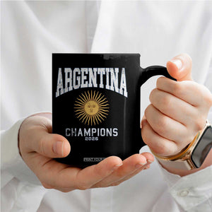 Argentina Champions 2026 Coffee Mug Argentinian Pride Vintage Sol De Mayo TS11 Print Your Wear