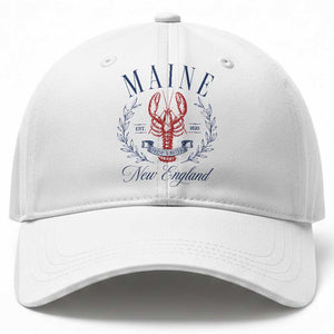 Maine Lobster New England Souvenir Pride Vintage Baseball Cap TS11 Print Your Wear