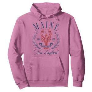 Maine Lobster New England Souvenir Pride Vintage Hoodie TS11 Azalea Print Your Wear