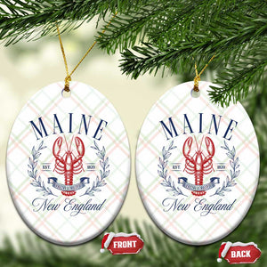 Maine Lobster New England Souvenir Pride Vintage Ceramic Ornament TS11 Print Your Wear