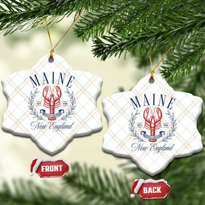 Maine Lobster New England Souvenir Pride Vintage Ceramic Ornament TS11 Print Your Wear