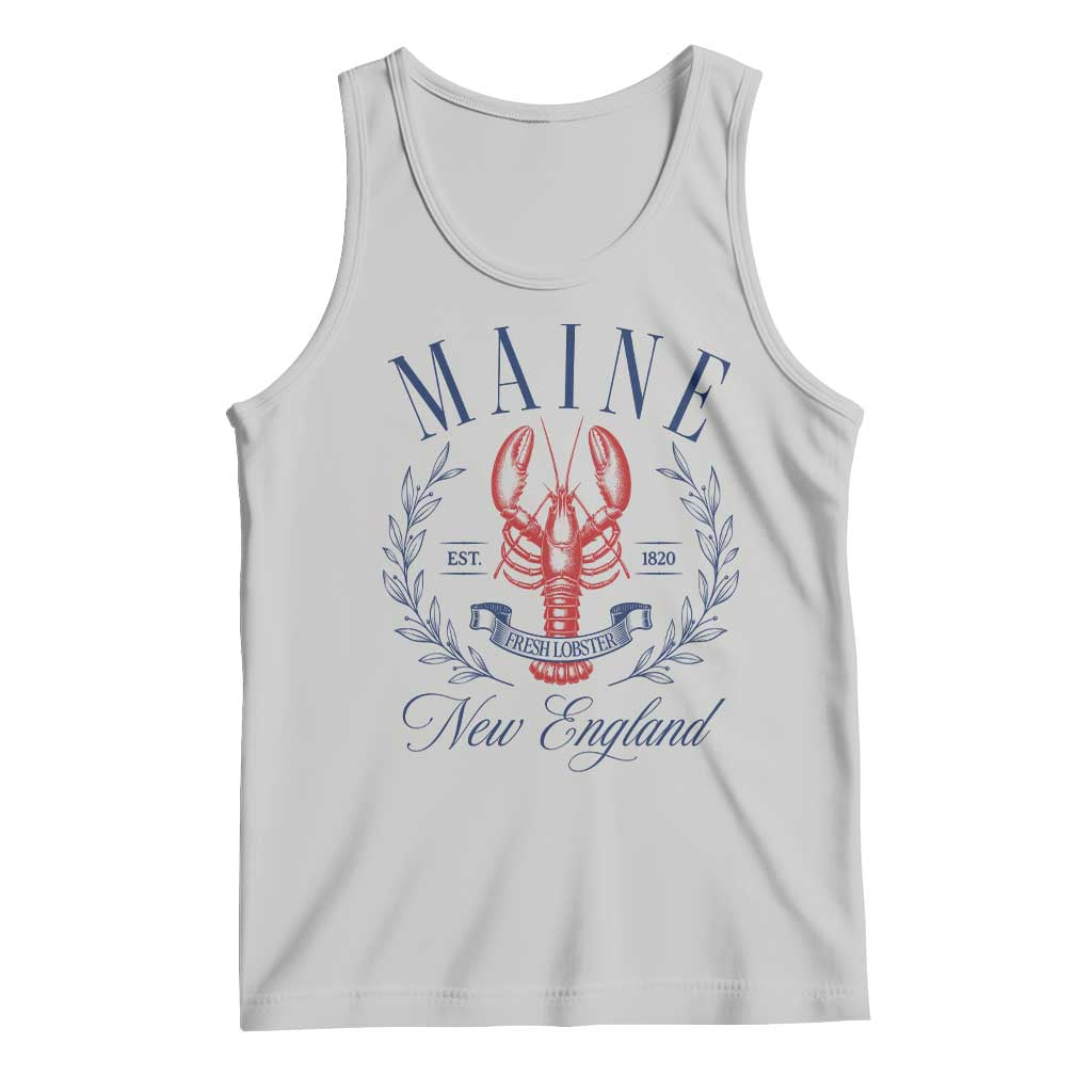 Maine Lobster New England Souvenir Pride Vintage Tank Top TS11 Ash Print Your Wear