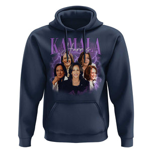 Funny Kamala Supporter Hoodie Harris For President Election Thunder TS11 Navy Print Your Wear