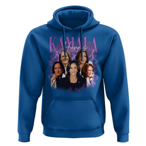 Funny Kamala Supporter Hoodie Harris For President Election Thunder TS11 Royal Blue Print Your Wear