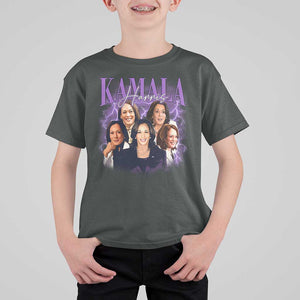 Funny Kamala Supporter T Shirt For Kid Harris For President Election Thunder TS11 Dark Heather Print Your Wear