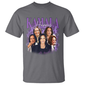 Funny Kamala Supporter T Shirt Harris For President Election Thunder TS11 Charcoal Print Your Wear