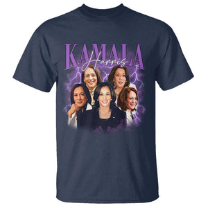 Funny Kamala Supporter T Shirt Harris For President Election Thunder TS11 Navy Print Your Wear