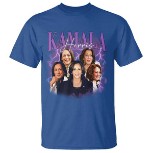 Funny Kamala Supporter T Shirt Harris For President Election Thunder TS11 Royal Blue Print Your Wear